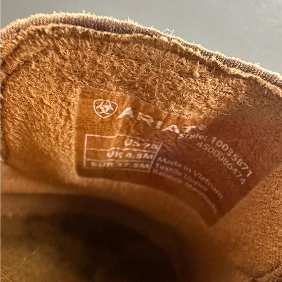 Ariat Womens Cognac‎ Eco Ryder Shoes - Picture 7 of 7